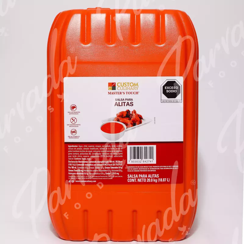 Bidón Salsa para Alitas 20 KG CC