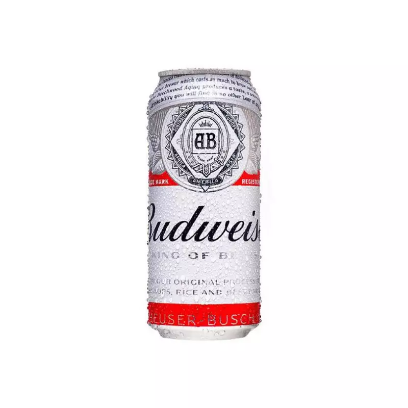 Cerveza Budweiser Lata 4.5° 473 c.c.