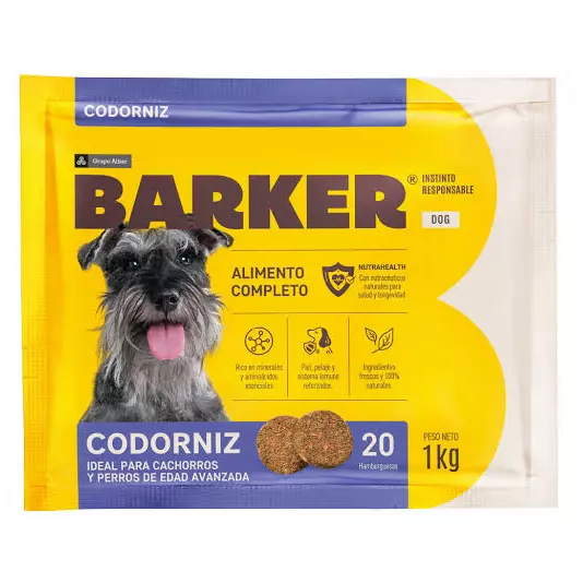 Hamburguesas DOG de Codorniz 1 KG