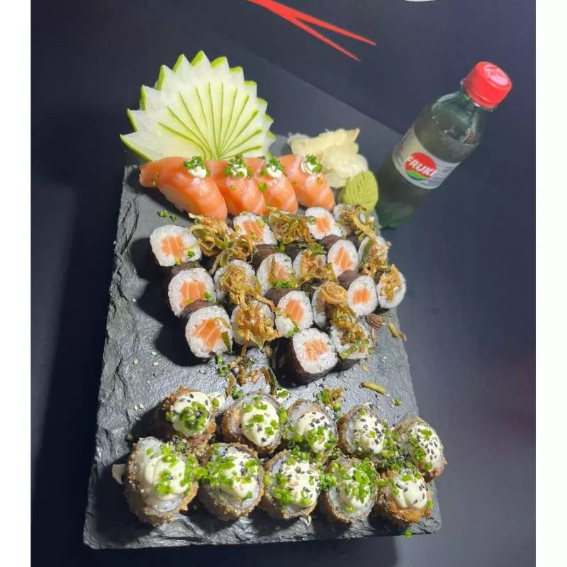 MINI COMBO -34 SALMÃO +MINI REFRI