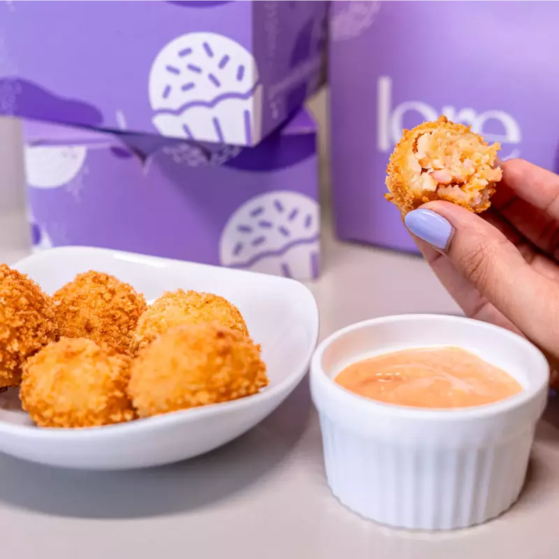 PORÇÃO DE PRESUNTO E QUEIJO