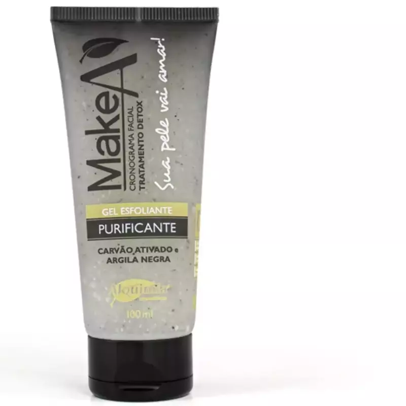 Gel esfoliante carvão ativado 100g