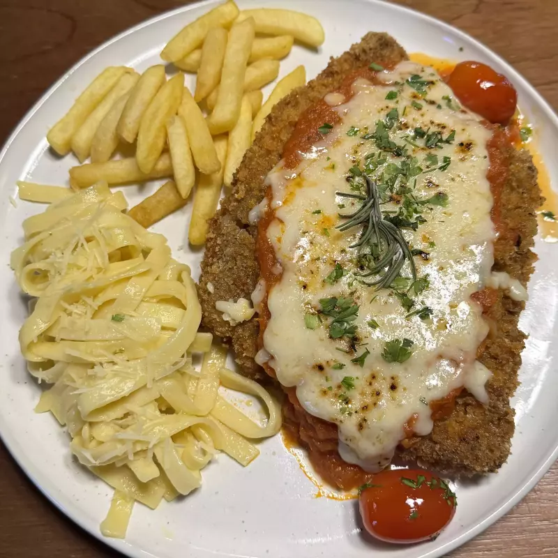 Frango a parmegiana (150g)