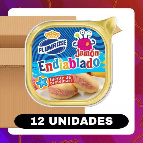 Docena Plumrose Endiablado 60g