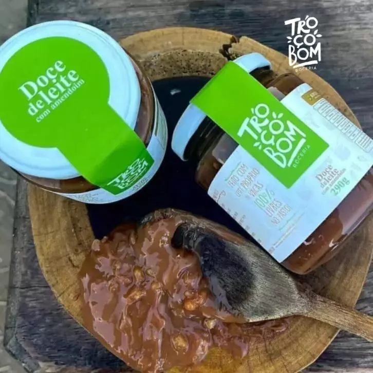 Doce de Leite c/ pedaços de amendoim