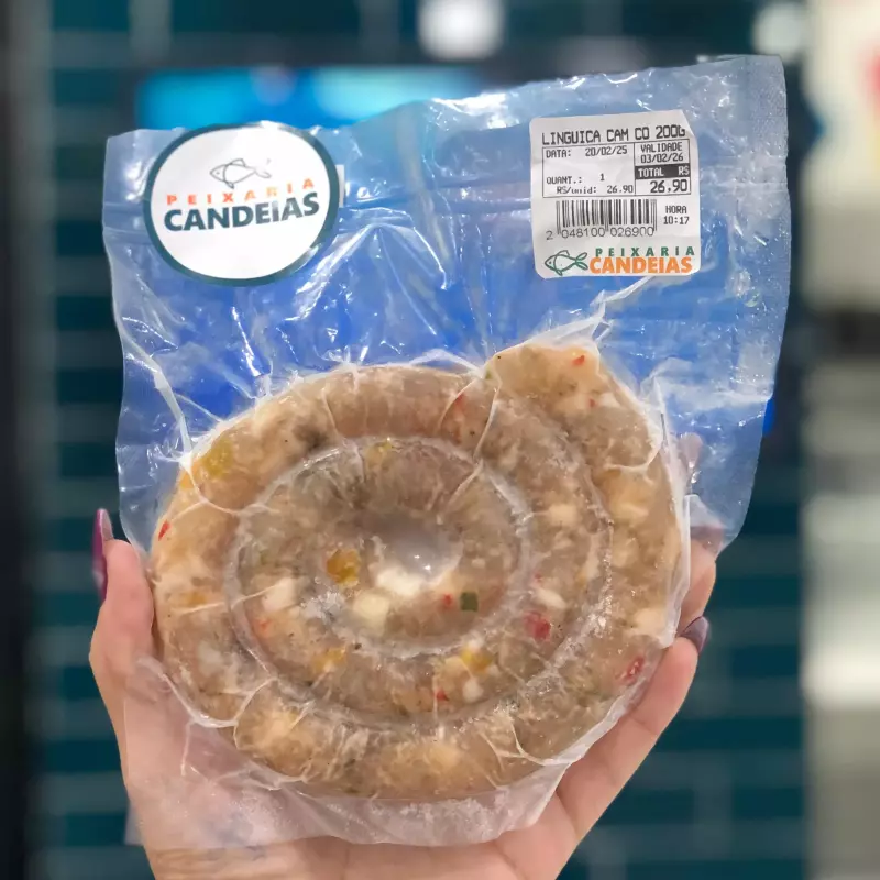 Linguiça Camarão Queijo Coalho 200g