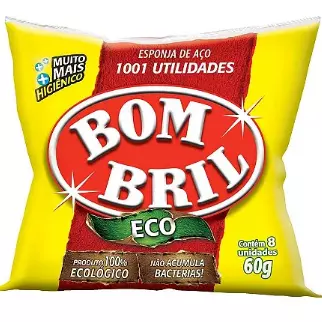Esponja de aço bombril