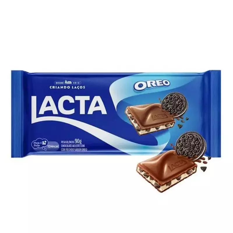 Barra recheada de Lacta Oreo