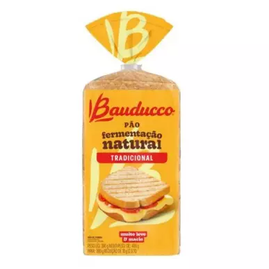 Pão de forma Bauducco  390gr