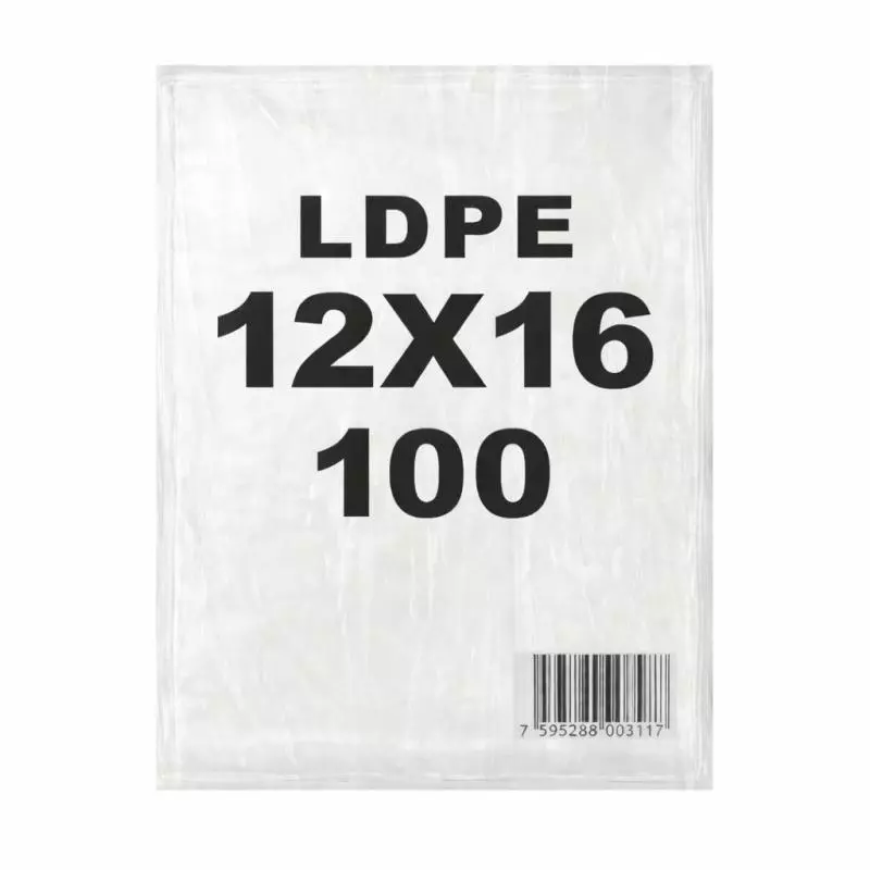 Bolsa 12X16 Transparente