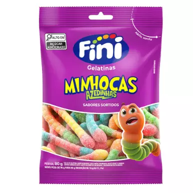Minhocas Cítricas 80g
