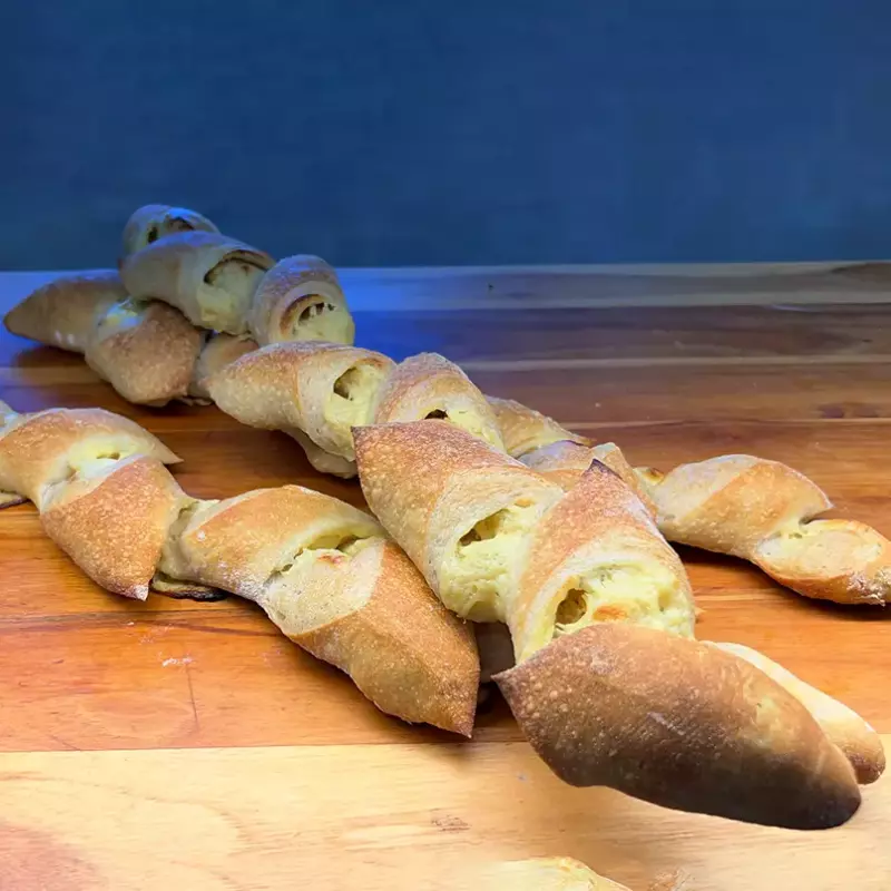 Pan Baguette con Queso Philadelpia