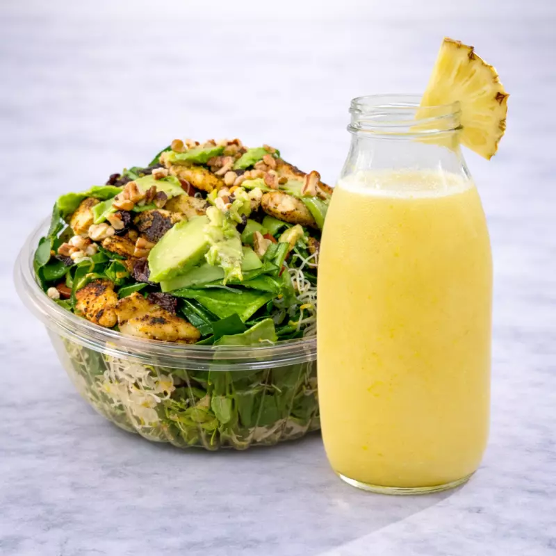 Ensalada + Agua de Fruta 1L