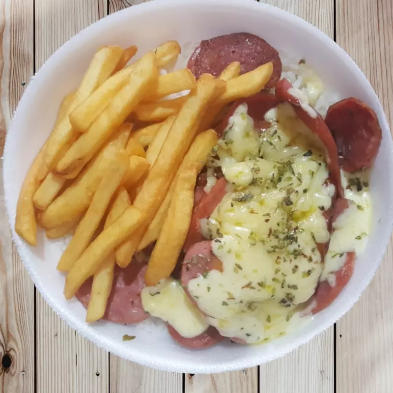 Calabresa com Queijo