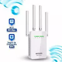 REPETIDOR EXBOM WIRELESS 4 ANTENAS