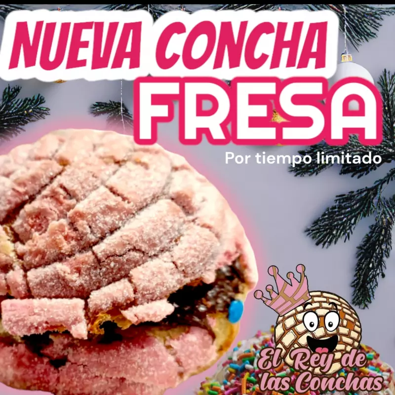 Concha Fresa 🍓