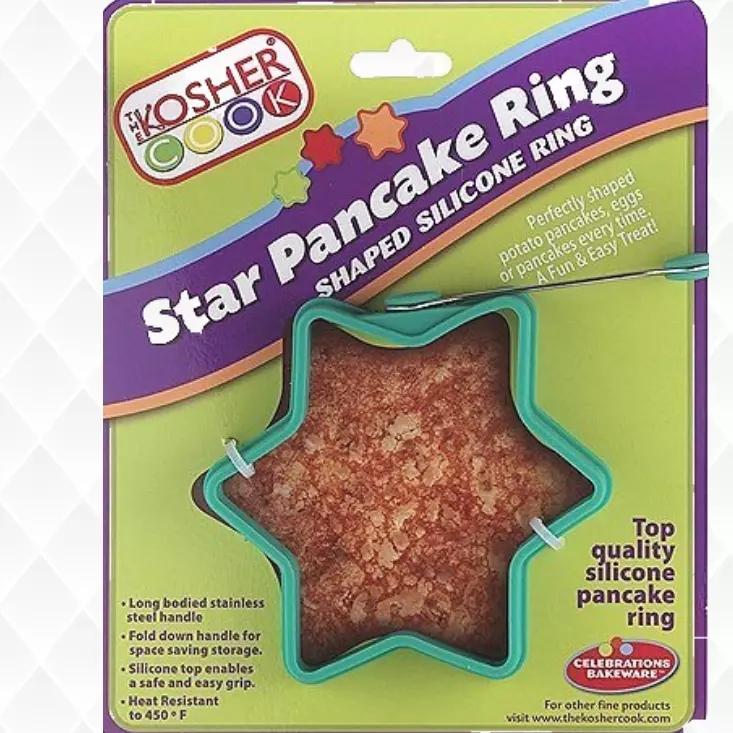 SKU 8292 STAR PANCAKE RING
