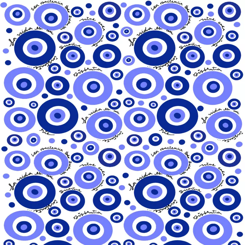 019 PAPEL DE REGALO OJO TURCO