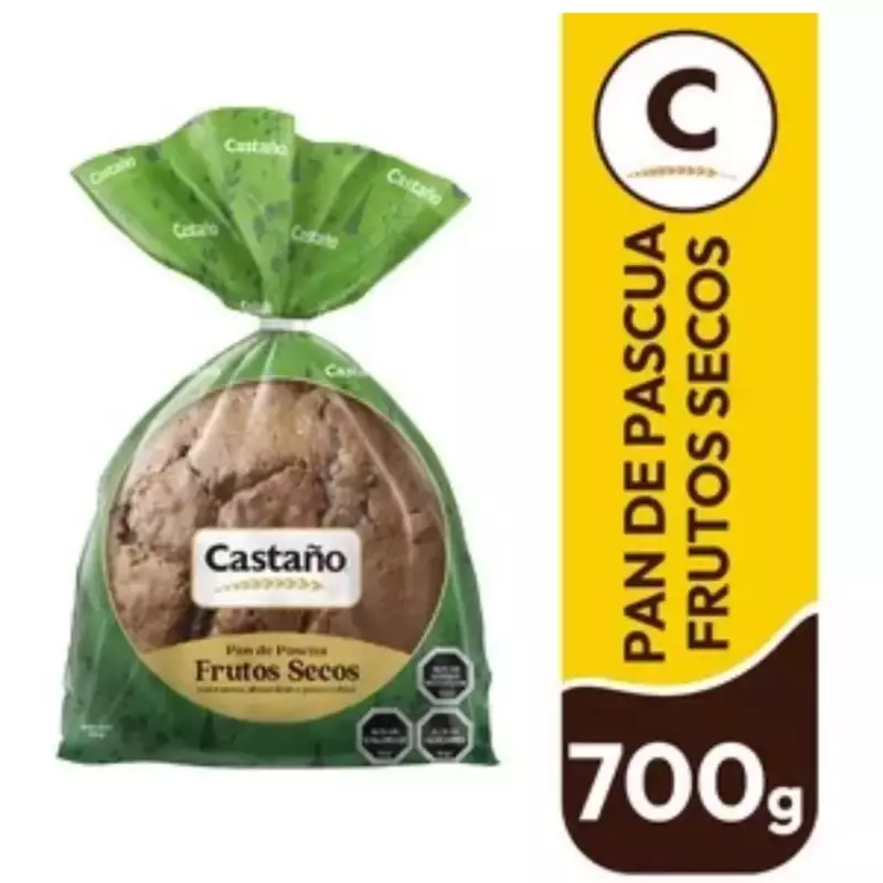 Pan de pascua frutos secos 700Grs