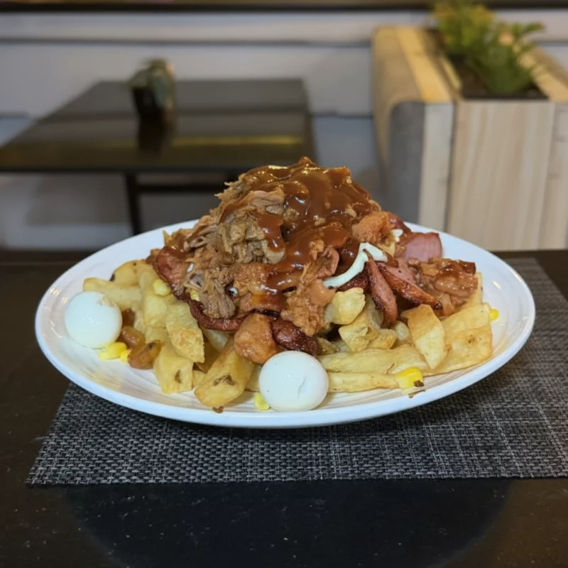 Salchipapa Especial