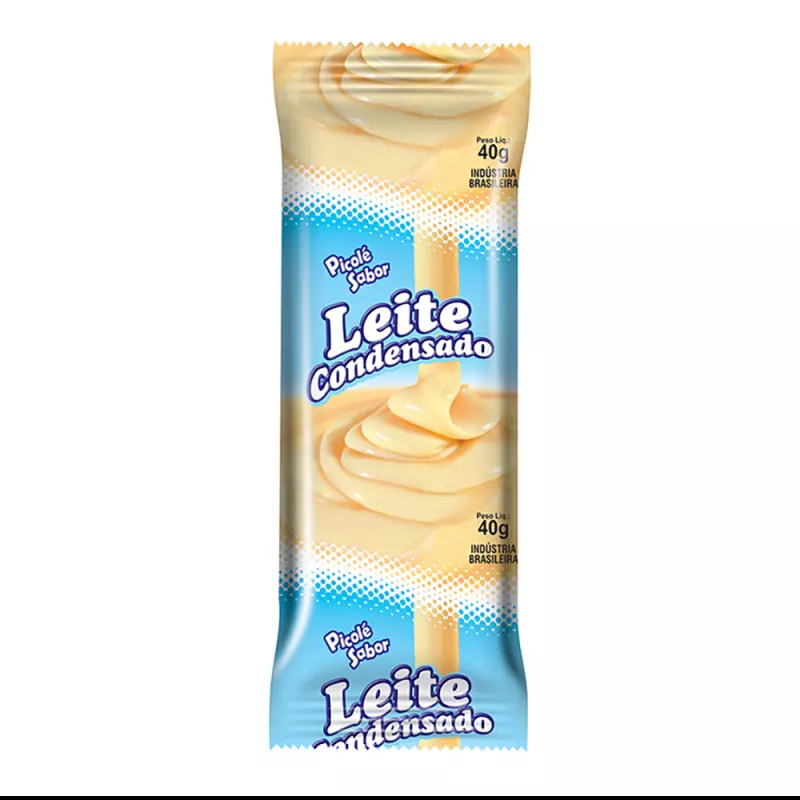 picole de leite condesado