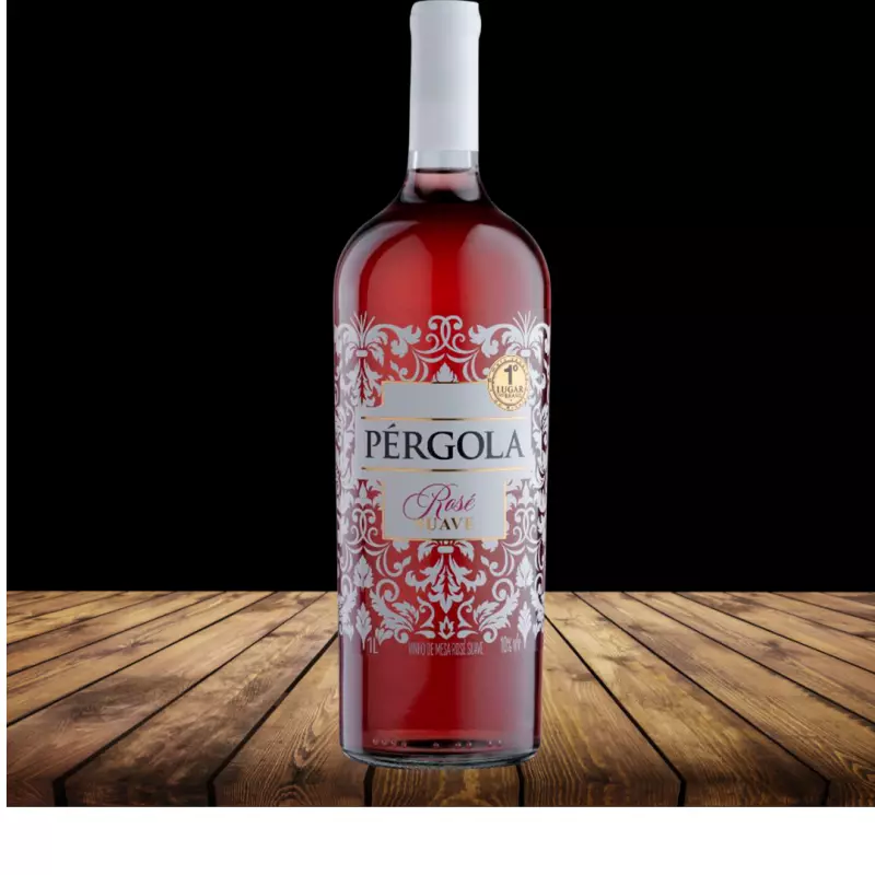 Vinho Pergola Rose suave 1L