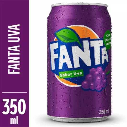 Fanta uva Lata