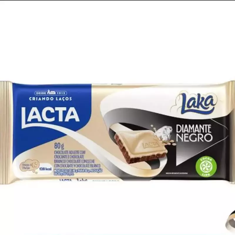 CHOCOLATE LACTA LAKA DIAMANTE NEGRO