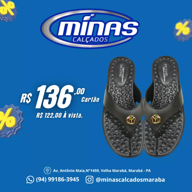 Chinelo Preto RF:7213100