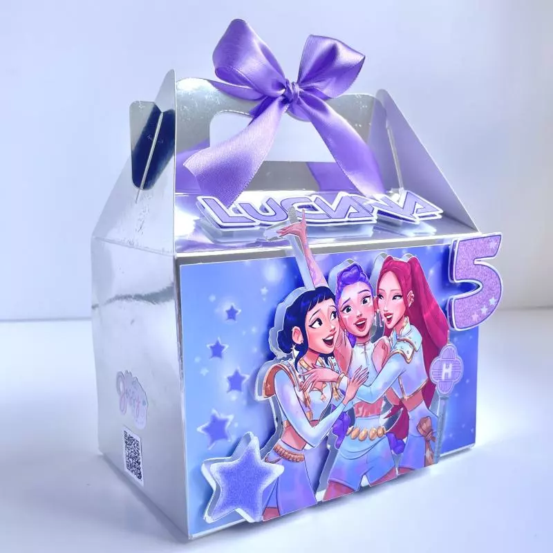 Lunch Box metalizada