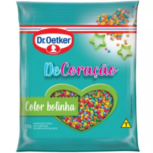 Confeitos Color Bolinha Dr. OTK 80g