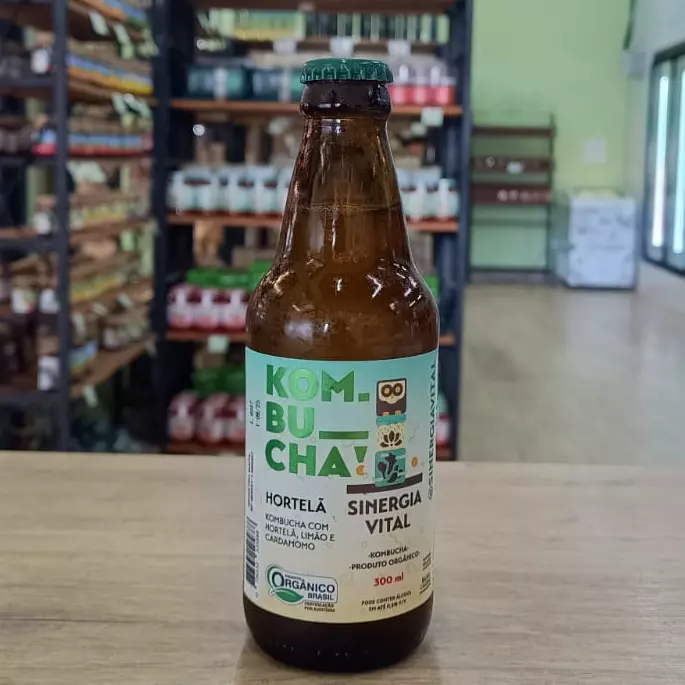 KOMBUCHA ORG. HORTELÃ PROMOÇÃO