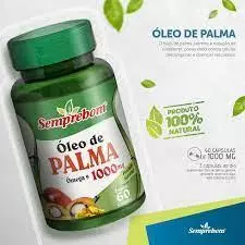 Oleo de Palma 60 cápsulas - 1000mg