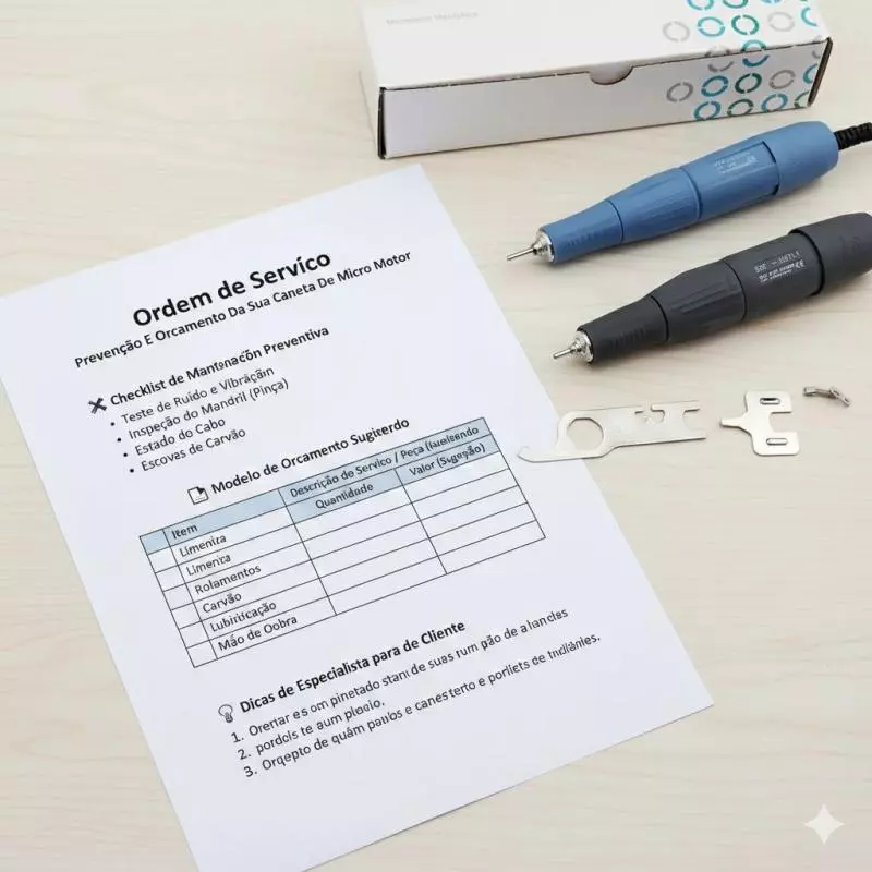 Ordem de Serviço Caneta Micro Motor