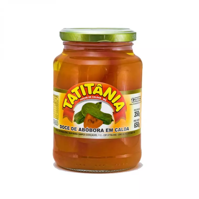 ABÓBORA EM CALDA TATITANIA
