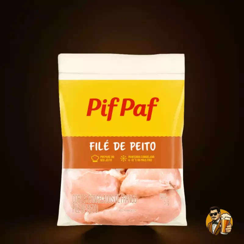 Filé de Peito Pacote 1kg Pif Paf