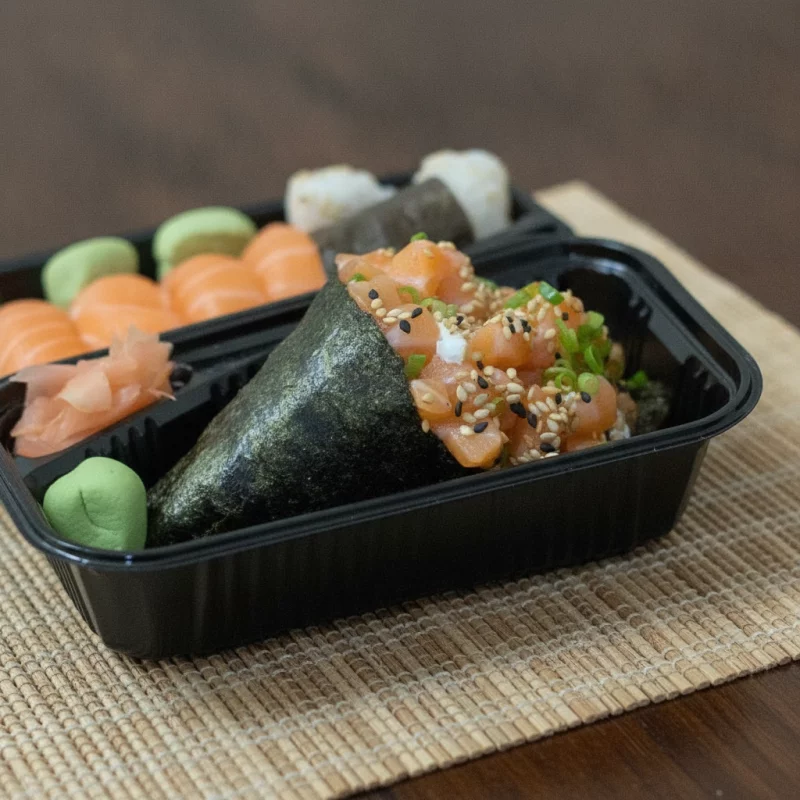 Temaki Salmão completo