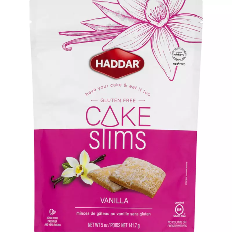 SKU 12456 CAKE SLIMS VANILLA