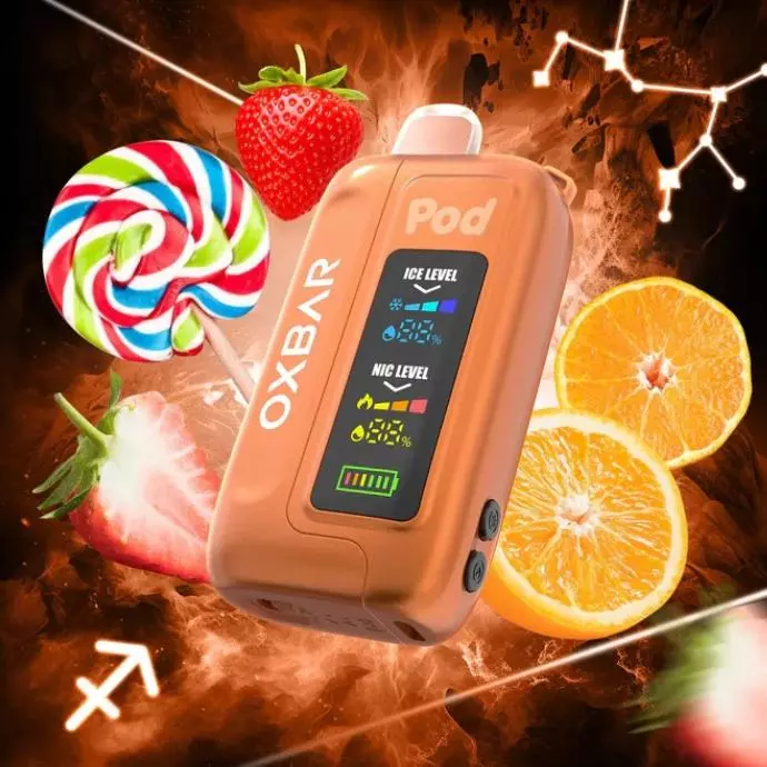 OXBAR X - STRAWBERRY ORANGE POP