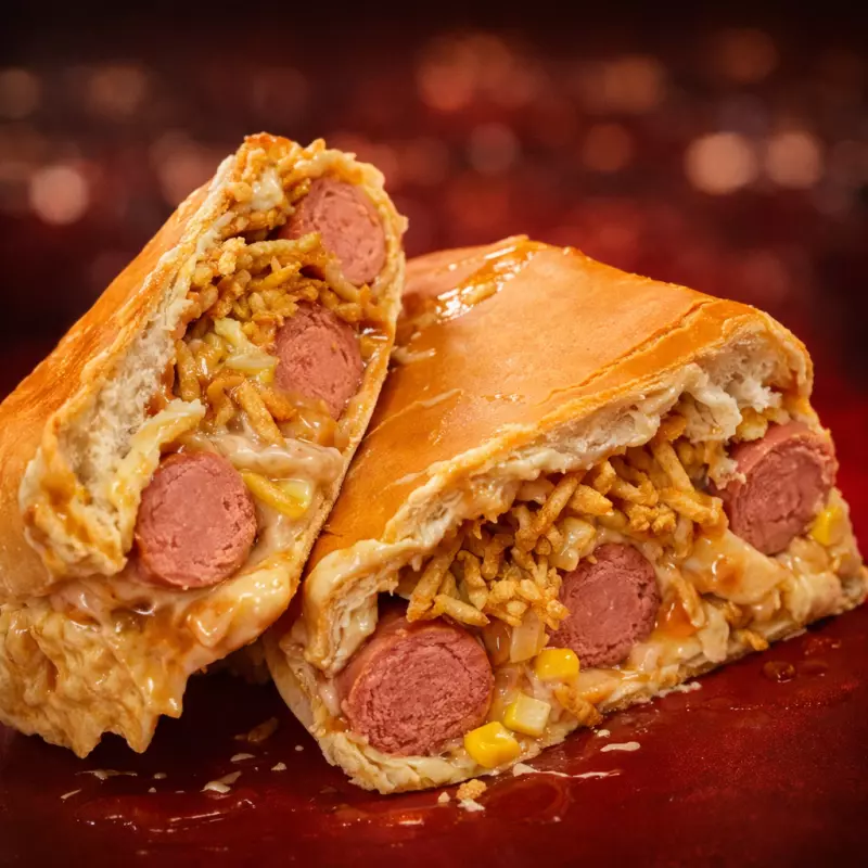 CACHORRO-QUENTE SALSICHA TRIPLO (G)
