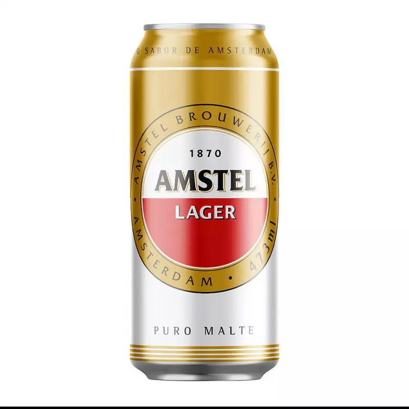 Cerveja Amstel puro malte Latão 473