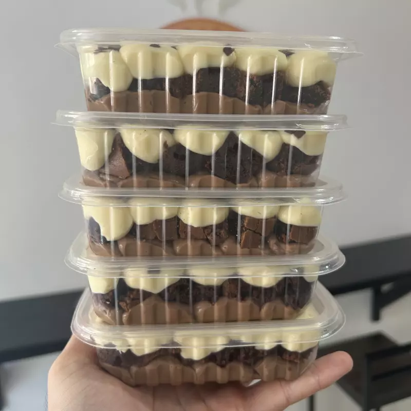 Escondidinho de Brownie