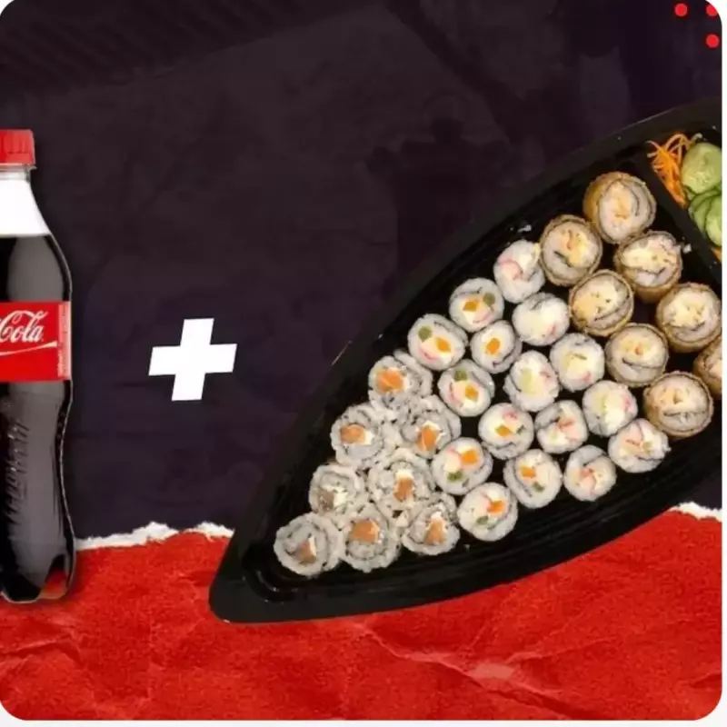 32 Sushis + Coca-Cola 600ml