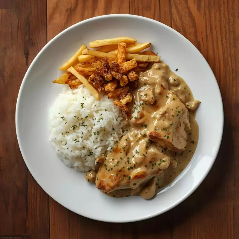 Strogonoff de Frango