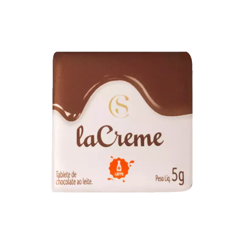 Tablete laCreme ao leite 5g