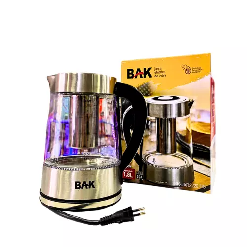CHALEIRA DE VIDRO 1.8L BK-JAR2220 DG