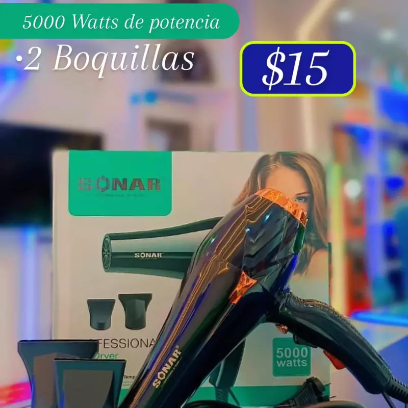 Secador de cabello. Semiprofesional
