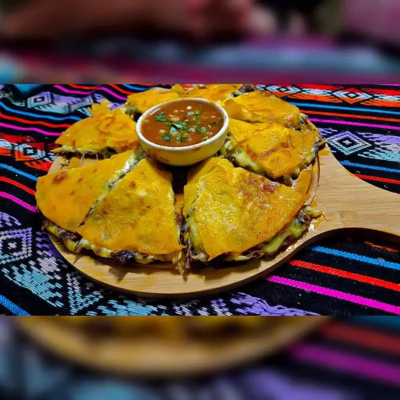 Quesadilla birria 8 slice