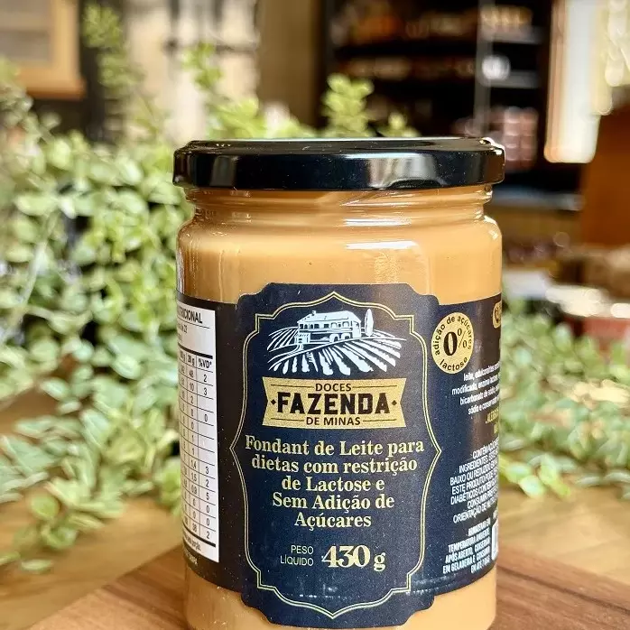 Doce de leite diet e zero lactose