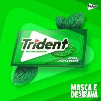 TRIDENT MENTA VERDE